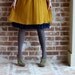 Extender Slip: Three-Tiered Bright Navy Chiffon Ruffle -- Also Available in Plum, Gray, Black and Ivory