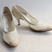 Vintage Socialites Lace Stilettos sz 5 5.5 6