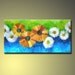 24x48 HAPPY DAYS Original Pallet Knife Textured Painting by Brie West