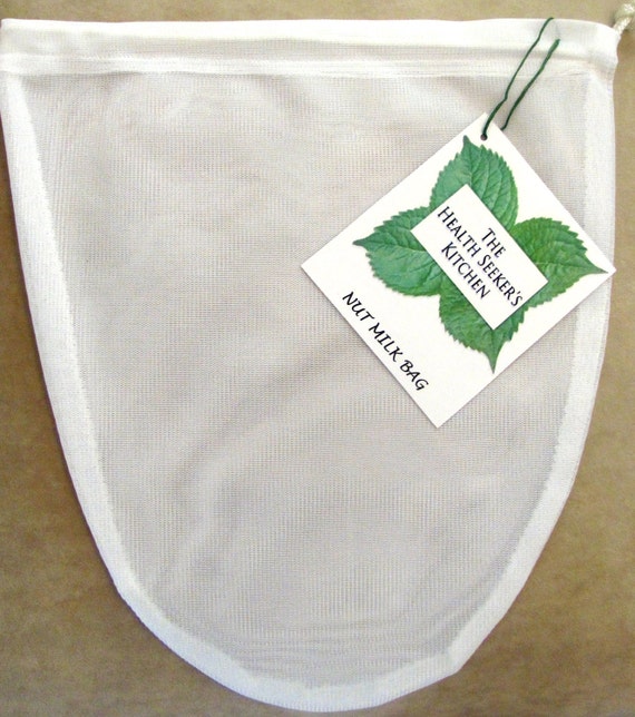 Nut Bag. For use in making nut seed & rice milks. With