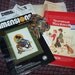 Summer Sale - Norman Rockwell Cross Stitch Kit SPOONERS & Pattern YOUNG LOVE Lot Vintage