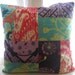 SALE-40% OFF-Boho Chic Patchwork Pillow-16x16 inch