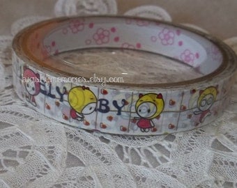 Deco Tape Kawaii Lovely Babe 15m