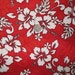 Robert Kaufman Red Hawaiian Tropical Hibiscus Cotton