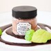 Sugar Lip Scrub with shea butter - Chocolate Mint - all natural & vegan - 2 in 1 scrub and balm