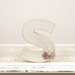 Letter S Monogram - Cake Topper - Table Decor - Photography Prop