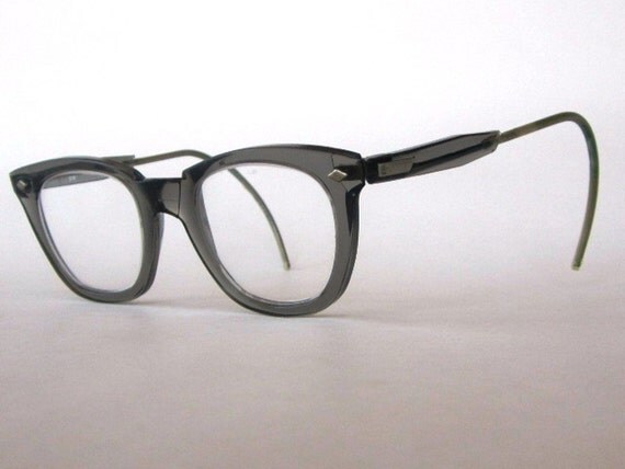 Vintage 1950s 60s Glasses Buddy Holly Horn By Goodkarmavintageco 