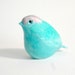 clay bird aqua pink SALE