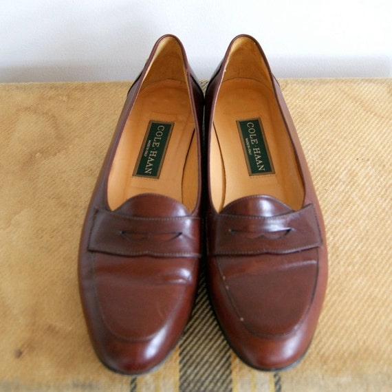 cole haan penny loafers womens