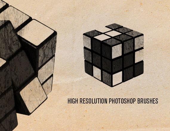 download cube photoshop brush