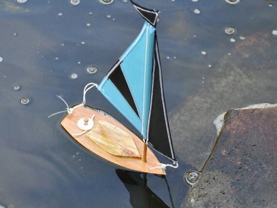 Toy wooden Sailboat