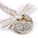 Steampunk Necklace Steam Punk Pocket Watch Necklace Antique 1907 Guilloche Waltham Dragonfly Steam Punk Jewelry By Victorian Curiosities