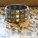 Black Studded 3 Row Wrist Cuff