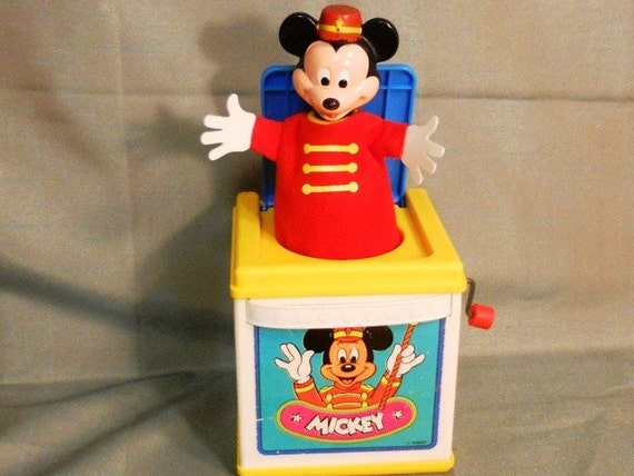 mattel mickey mouse jack in the box