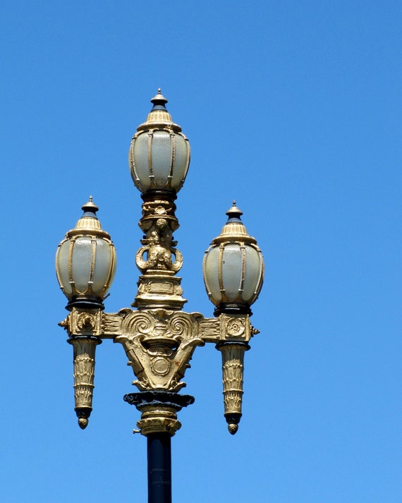 Items similar to Victorian Style Street Lamp in San Francisco, 8x10