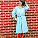 60s Vintage BLUE LACE Nautical Stripes Classic Dress....size medium to large......60s dress. striped. preppy. mod. classic. lace.
