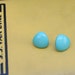 Vintage MINT GREEN Stud Earrings....retro. green. pierced ears. mod. mint. jade. fancy. 80s accessories