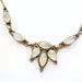 Vintage Moonstone Sterling Necklace