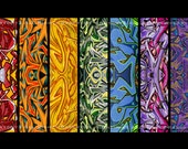 Download Items similar to Vibrant Rainbow Graffiti 8 x 12 Color ...