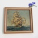 Vintage Shabby 3D Ship Picture
