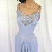 On hold...1930's Sequin Stunner Pale Lavender Evening Dress with Matching Sequin Jacket