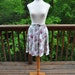 Vintage Floral Skirt Tulip Flared Skirt Size 7/8