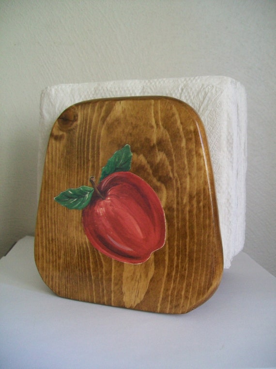 Napkin Holder Apple Themed