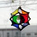 3 Inch Concave Rainbow Mini Orb with 30mm Crystal Ball