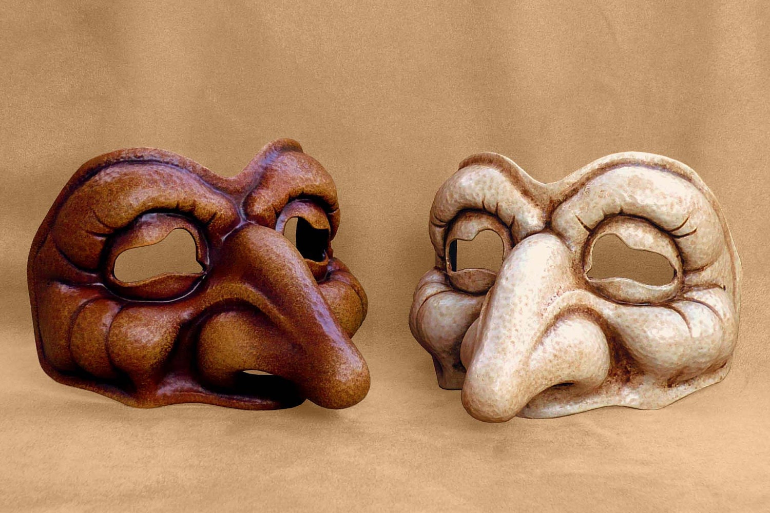 Old Fogey Pantaloon Commedia Dell Arte Mask Commedia dell’arte