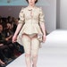 Champagne pvc knee Corsets from Artifice Clothing XS-M (fashion show sample)