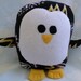 Plush Baltimore Ravens Penguin Pillow Pal