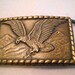 Vintage Eagle In Flight Belt Buckle