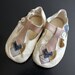 1920s Deco Vintage Baby Bootie / Shoes