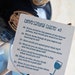 Cocktail Party Conversational Letterpress Coasters - set of 6 retro illustrations inindigo blue, bloody mary red, midori green, royal blue