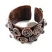Wide ring / Copper glass ring