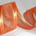 Destash Orange Ribbon...1.1/2" X 8 yards