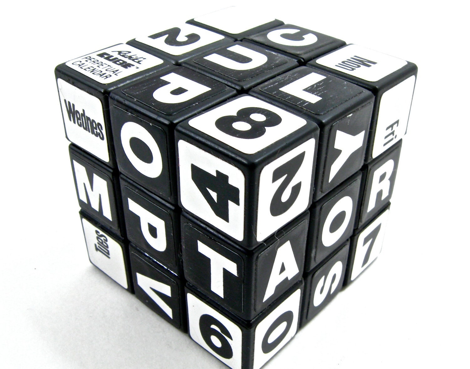 Rubik's Cube Perpetual Calendar