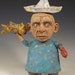 GPS original ceramic handbuilt sculpture
