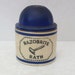 Antique Shaving Mug, Vintage Shaving, Antique Pottery, Blue White Pottery