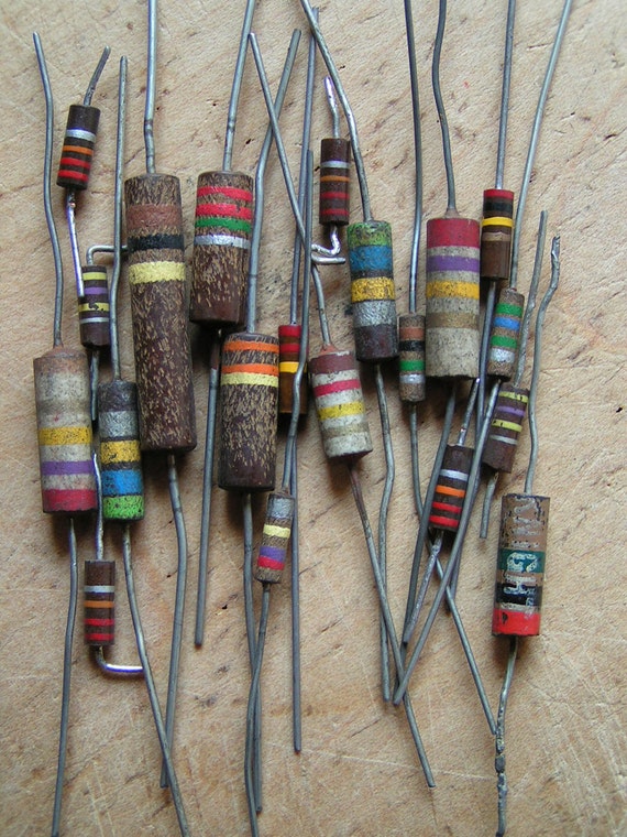 Vintage Radio Resistors Set of 25