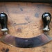 Vintage Double Handled Curved Chopping Knife
