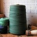 Giant Spool Cone of Forest Green String