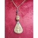 1920s Egyptian Revival Drop Necklace Marcasites King Tut Bakelite