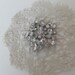 Vintage Rhinestone Brooch 1950s Classic Fashion Women Accessory Wedding Cruise Casino Marquise Prong-Set Collectible
