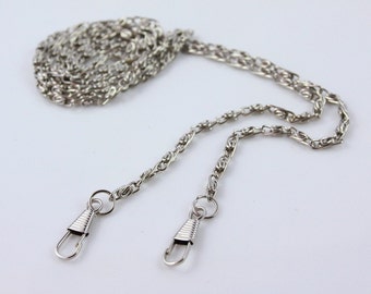 22 inch 55cm Silver Purse Chain 1 piece by BAGSupplier on Etsy