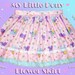 LAST - Custom My Little Pony Flowery Spring Skirt - ANY SIZE