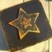 Wooden Altar Magick Spell Box Distressed Art Mirrors Felt Interior and Backing for Reversing Negativity or Safekeeping Talismans and Amulets