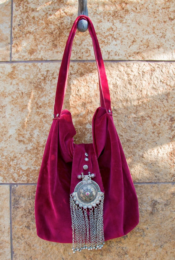 ruby red handbags