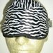 WASHABLE Sleep Eye Mask - Blocks Light Completely, Lifts Mask Off Your Eyeballs & Lashes, WASHABLE, Fully Adjustable - Zebra