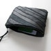Diagonal Zero Waste Leather Purse/Wallet, Eco Design, made from recycled leather scraps